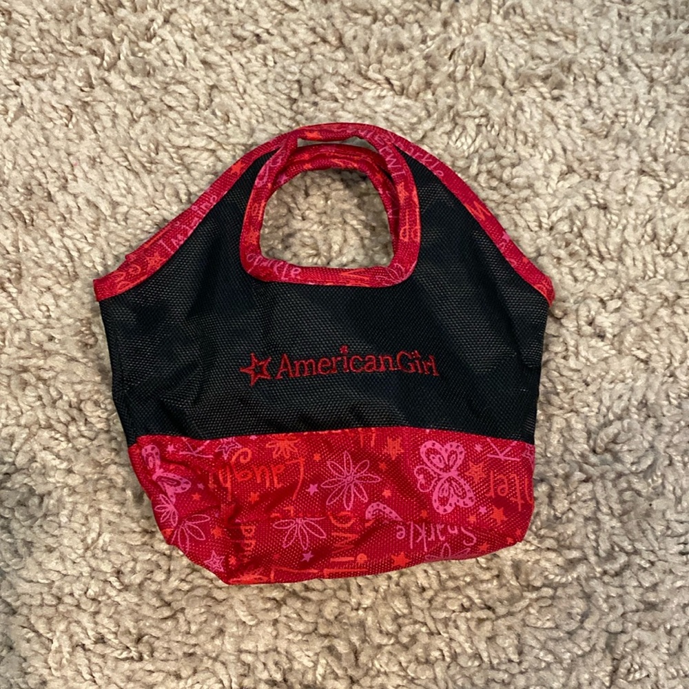 American girl doll tote bag